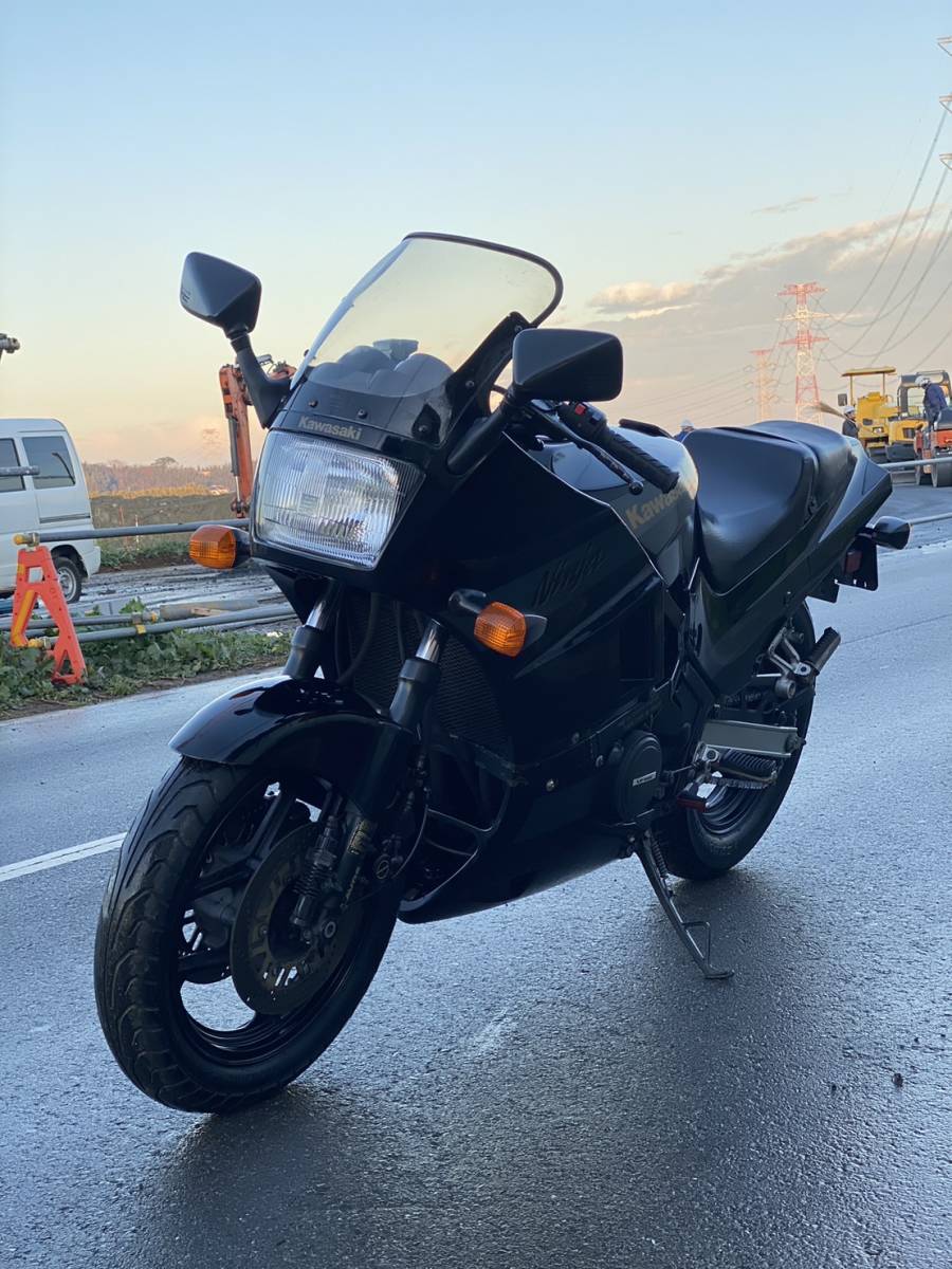 【しま】 KAWASAKI GPZ400R/ZX400D/初年度S63 /32800KM /車検なし/全国配送可