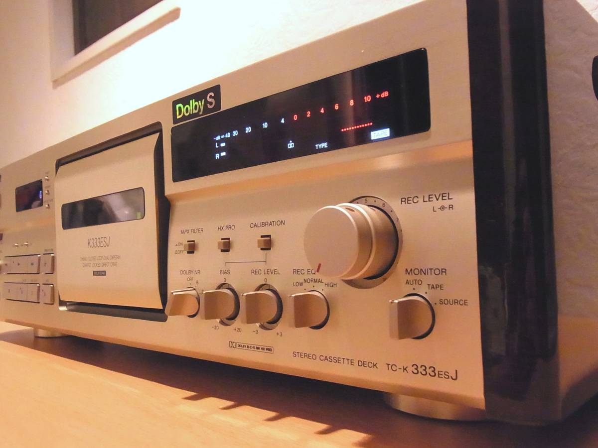 SONY☆ カセットデッキ☆ TC-K333ESJ☆リモコンRM-J703付属