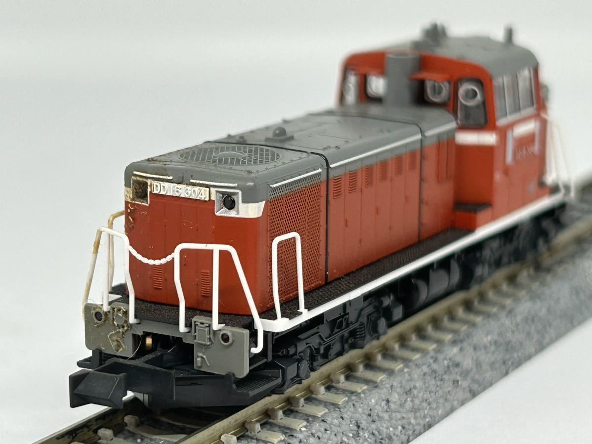 KATO 10-1127 DD-16 304 ラッセル式除雪車セット ばらし DD16-304 動作確認