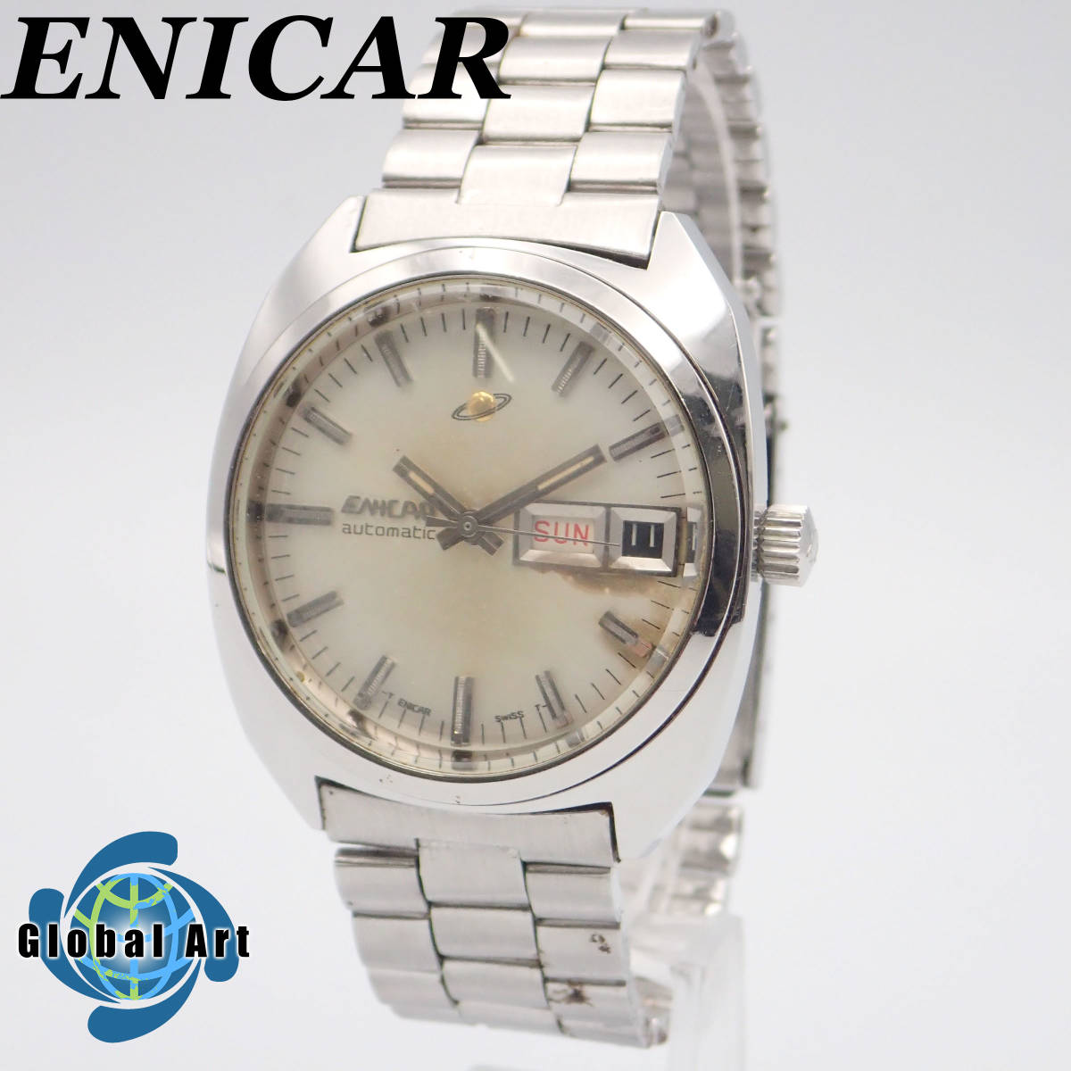 い12159/ENICAR エニカ/オーシャンパール/自動巻/メンズ腕時計  