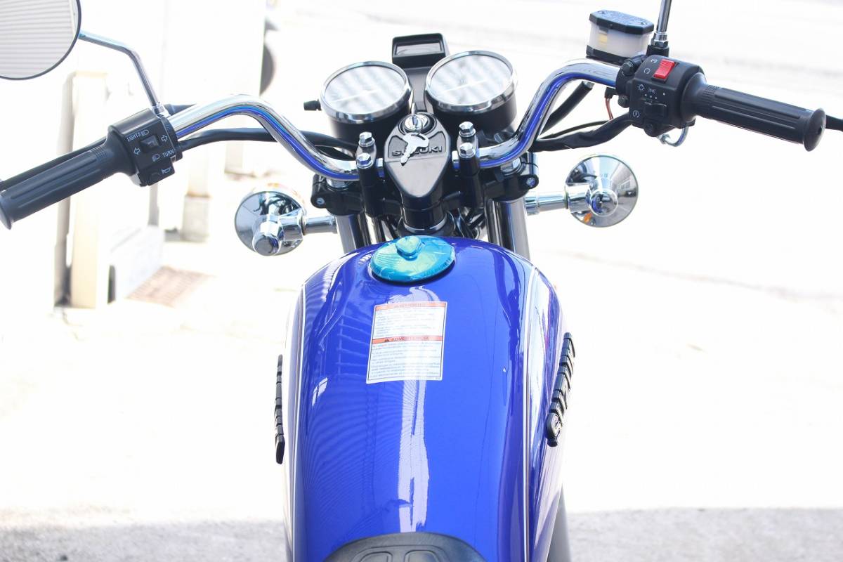SUZUKI GN125H（ブルー） 新車クラシックスタイル 新車、逆輸入車 