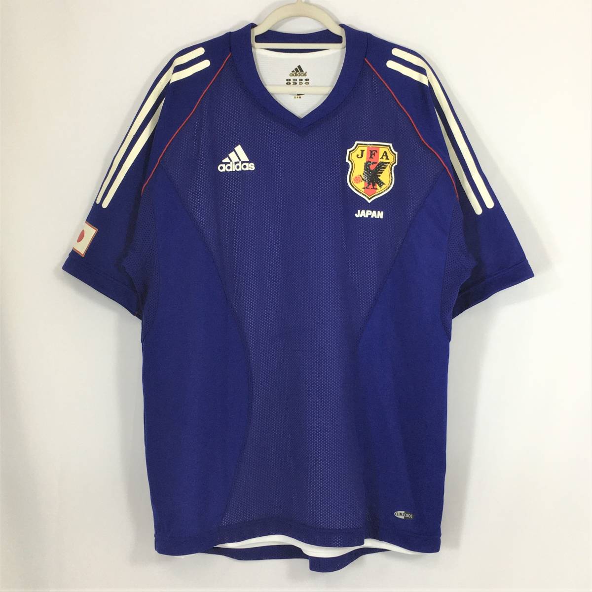 日本代表 ユニフォーム 02年日韓W杯着用モデル　ホーム　オーセンティック 良品】2002 日本代表 ホーム オーセンティック ユニフォーム サイズM