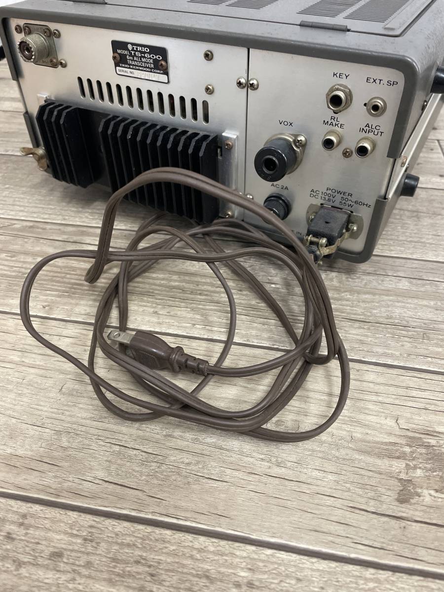 TRIO TS-600 6m ALL MODE TRANSCEIVER 【公式通販】