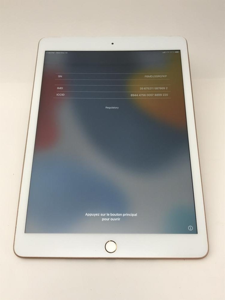 お買い得 iPad第5世代(A1823)本体ゴールド ジャンク品1円スタート送料無料