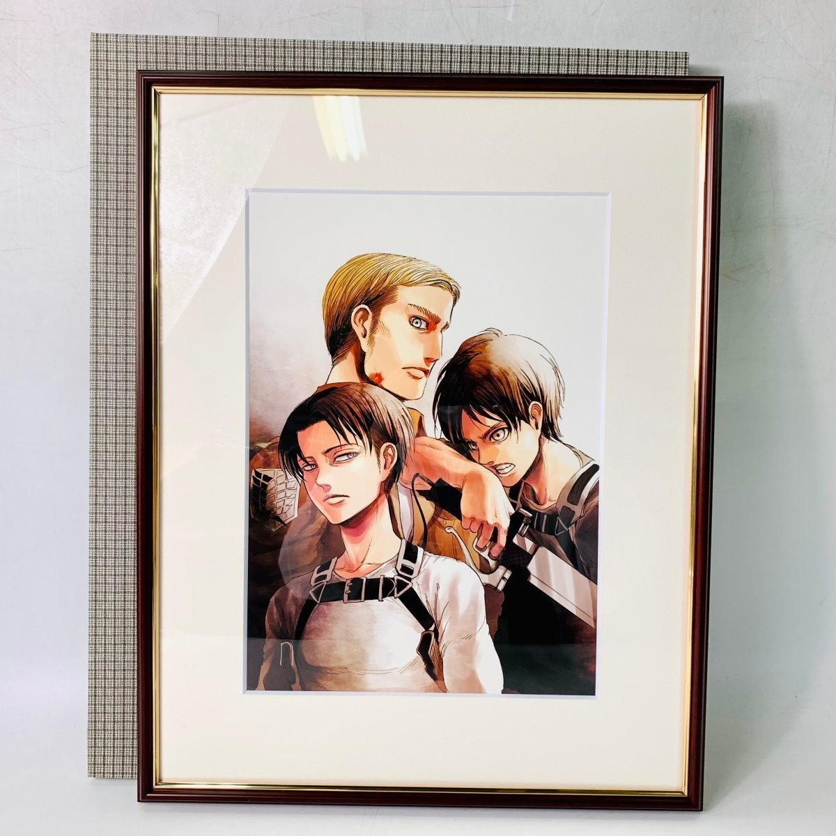 中古美品 進撃の巨人展 FINAL 複製原画 A エレン リヴァイ エルヴィン 