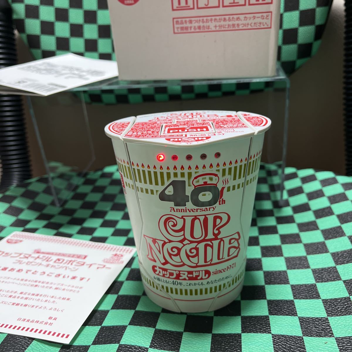 日清 カップヌードル 40周年記念 【86】☆1円～ ニッシン カップ
