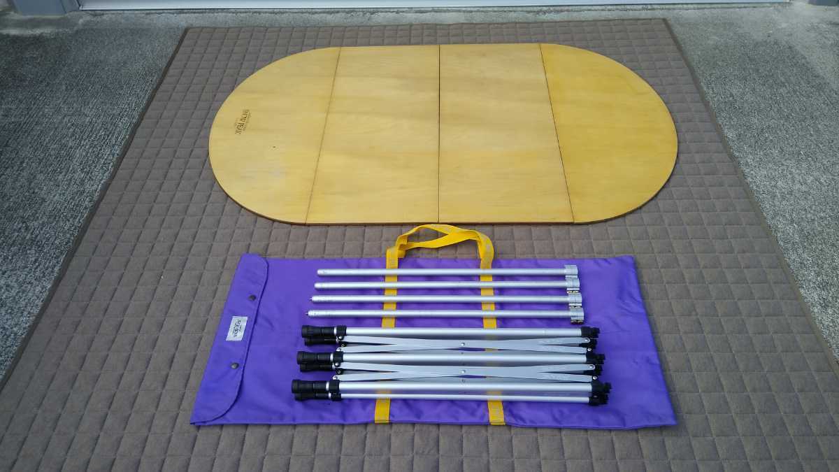 フォールディングテーブル スノーピーク snowpeak オーバル シナベニヤ