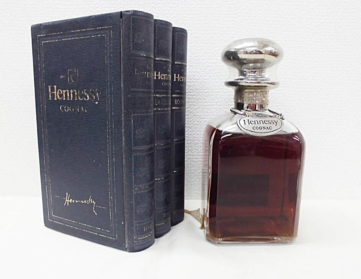 ◇1円～ ヘネシー シルバートップ ブック 700ml 40% 箱付 M IY84495K