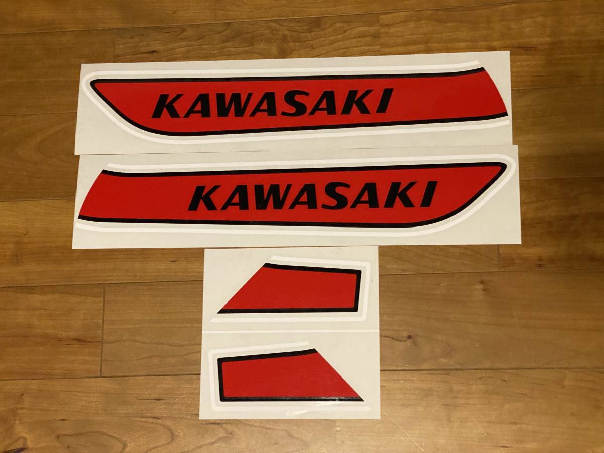 250SS 400SS 500SS H1D マッハ タンクステッカー 刀ライン マルーン 3M 