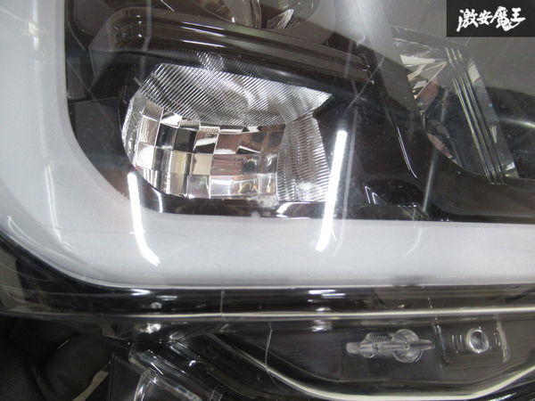 レンズ割れ無し!! ダイハツ 純正 LA700S LA710S ウェイク LED ヘッド