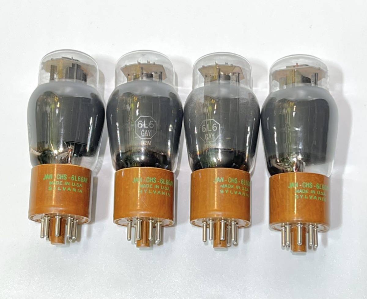 SYLVANIA 6L6GAY 2026年最新Yahoo!オークション 真空管 - Sylvania シルバニア beam 6L6GA JAN-CHS-Sylvania power 6l6の中古品・新品・未使用 tube -sylvania 日本 はじめてのシルバニア