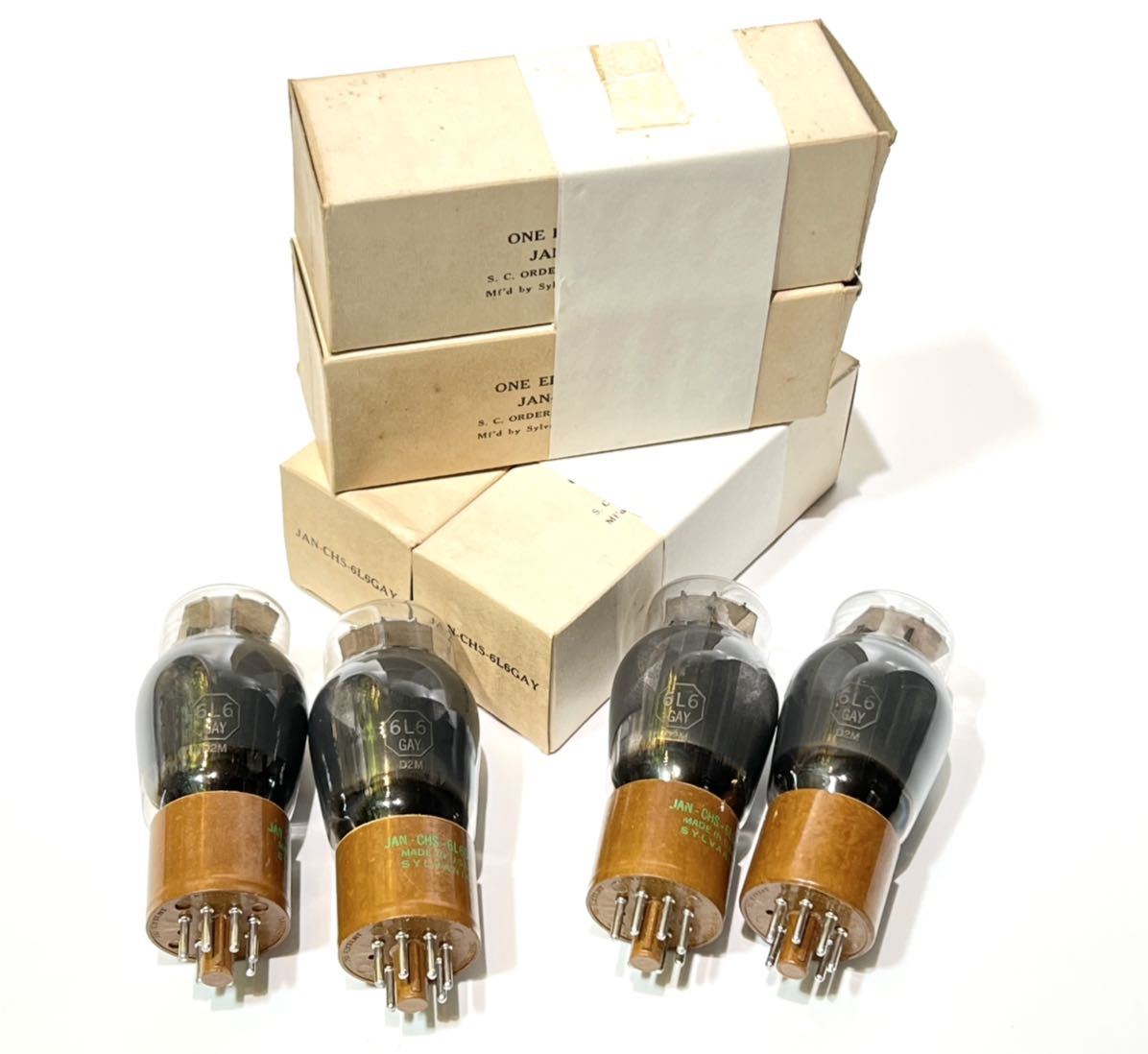 SYLVANIA 6L6GAY 2026年最新Yahoo!オークション 真空管 - Sylvania シルバニア beam 6L6GA JAN-CHS-Sylvania power 6l6の中古品・新品・未使用 tube -sylvania 日本 はじめてのシルバニア