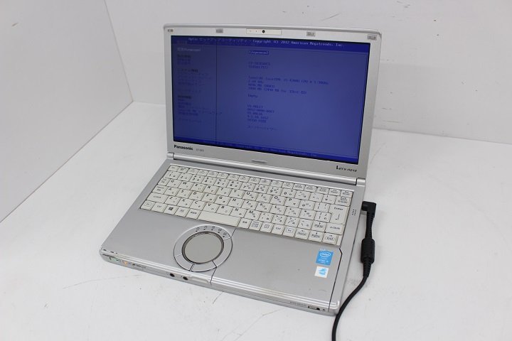 現状 Let'snote SX3 CF-SX3EDHCS 第4世代 Core i5 4300U/4GB/12.1インチ/Wi-Fi/USB3.0/Win8モデル☆ Let's note CF-SX3 1.9GHz 4300U :