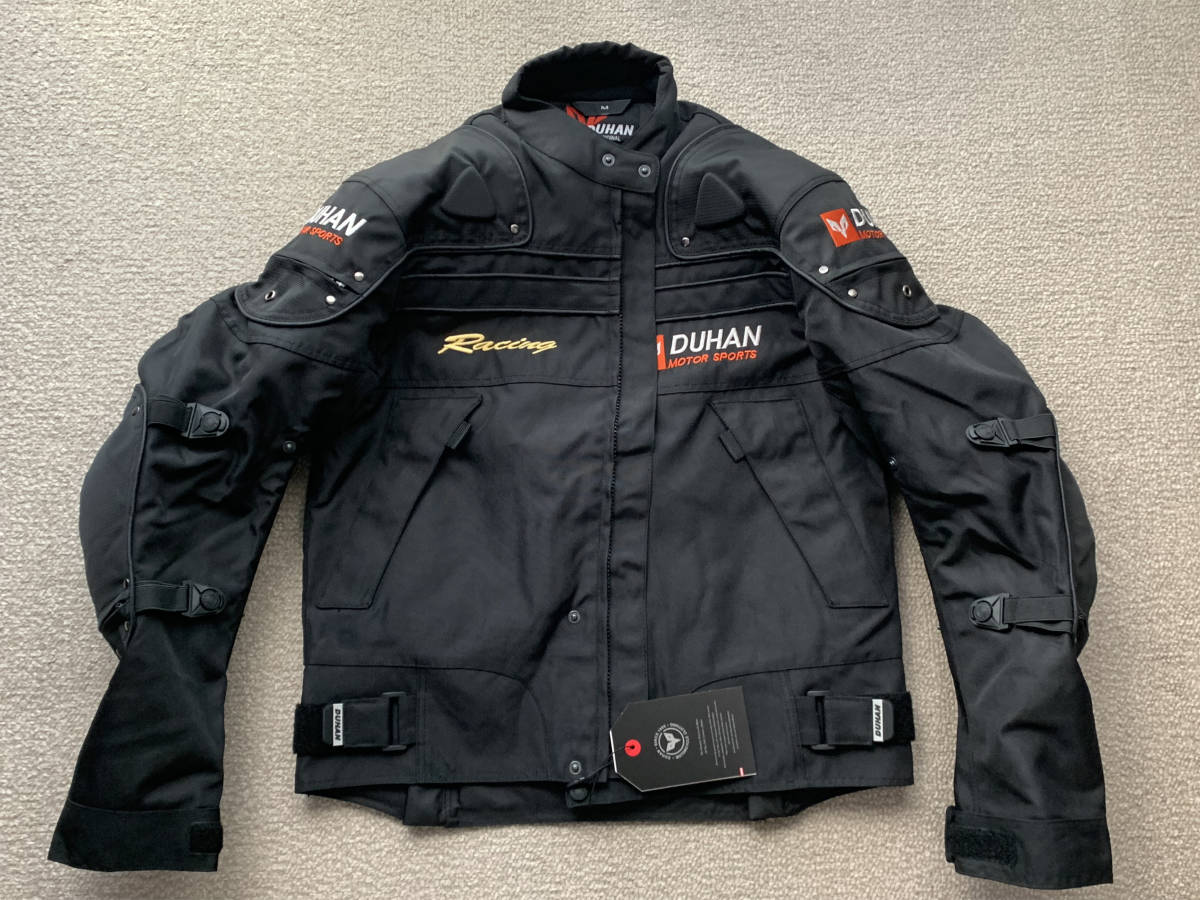 DUHAN | バイクジャケット プロテクター付 ドゥーハン プロテクター 