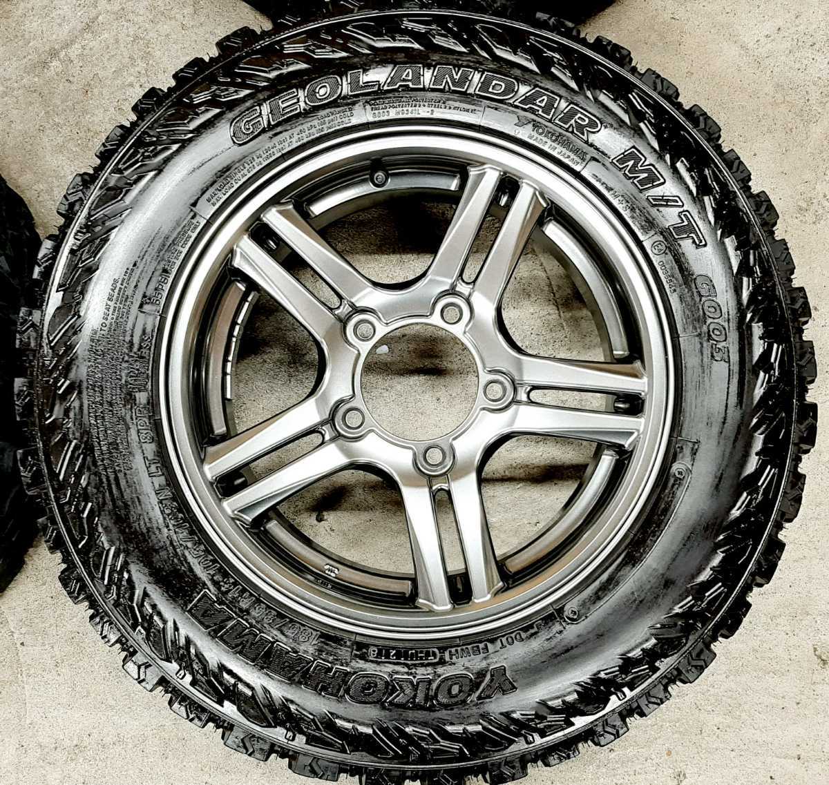 美品】スズキ ジムニー 純正 ホイールタイヤ ランドベンチャー クロス 