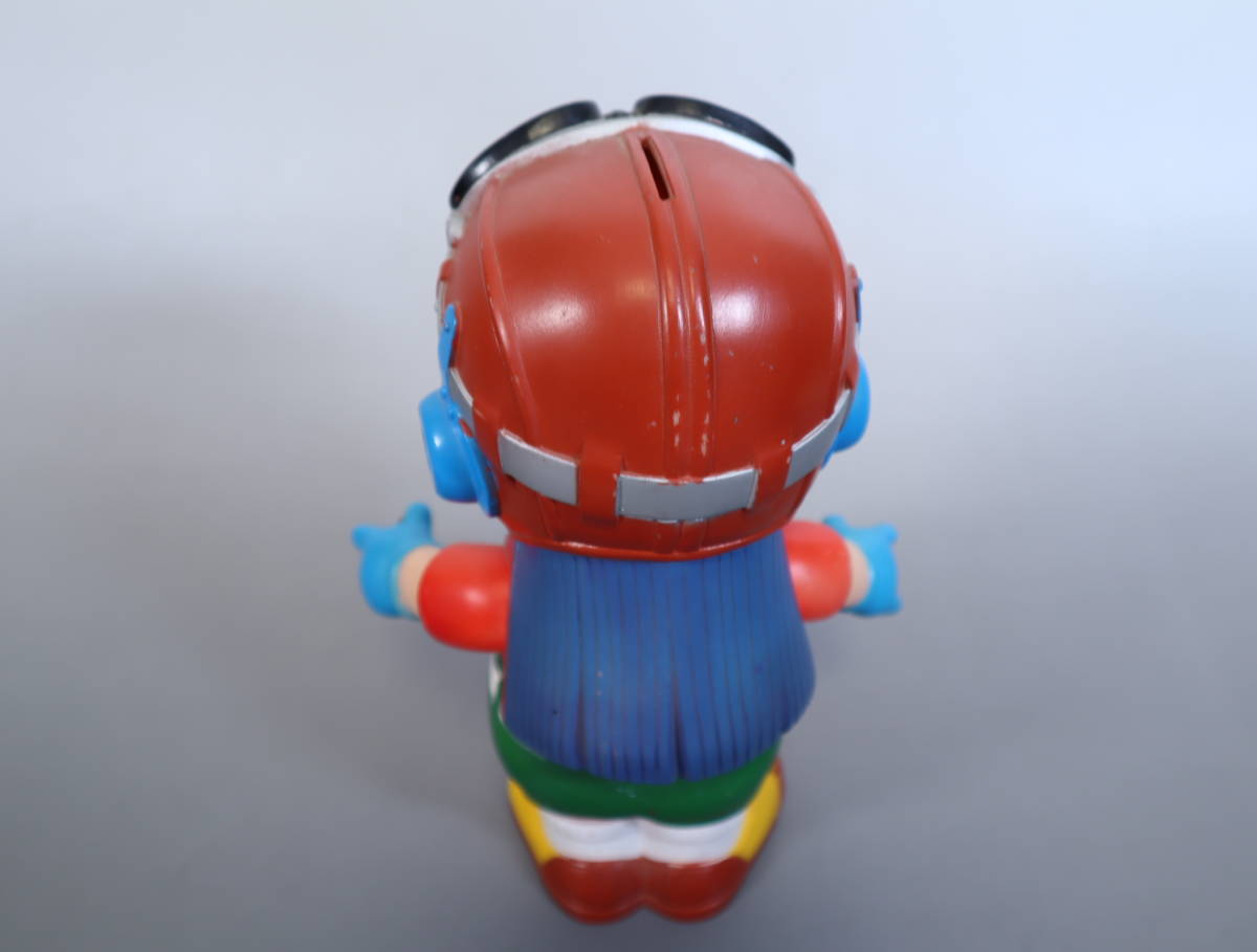 □昭和当時物 ポピー製 Dr.スランプ アラレちゃん ソフビ製貯金箱