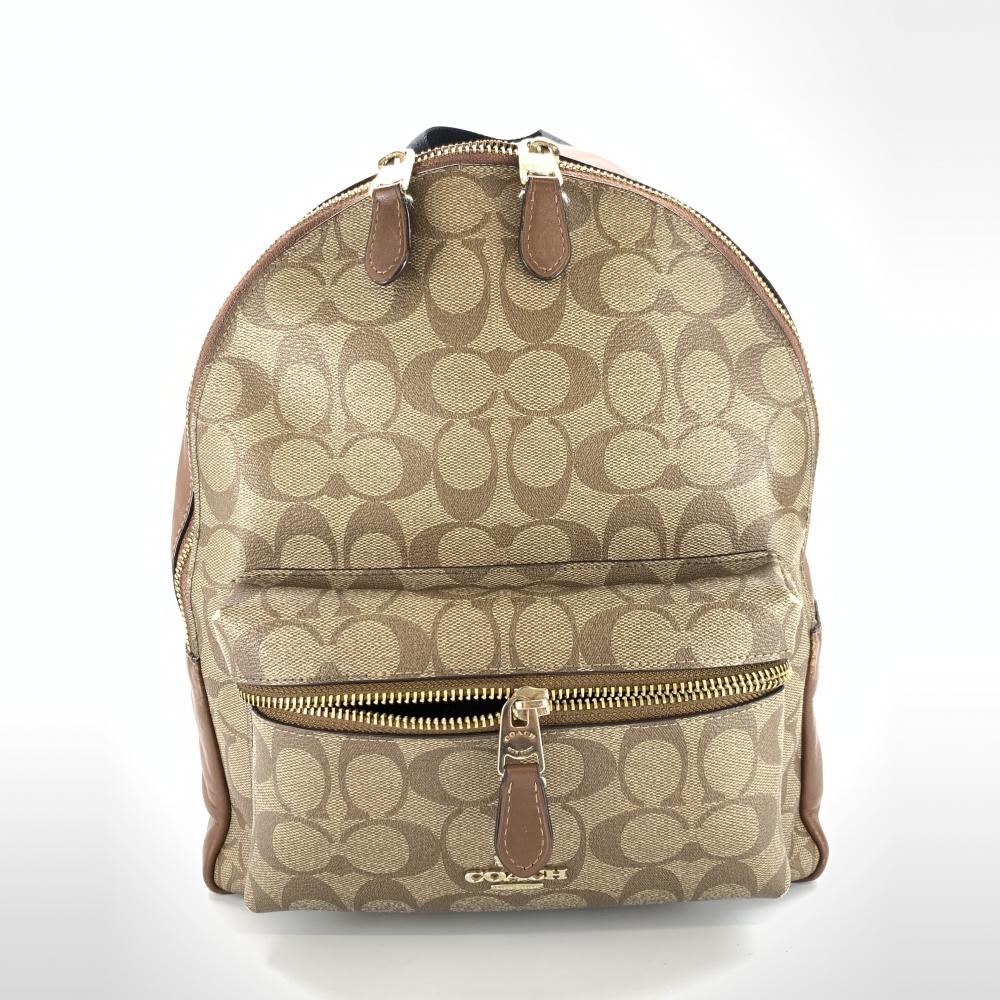 コーチ COACH F32200 シグネチャー チャーリー バックパック リュック 