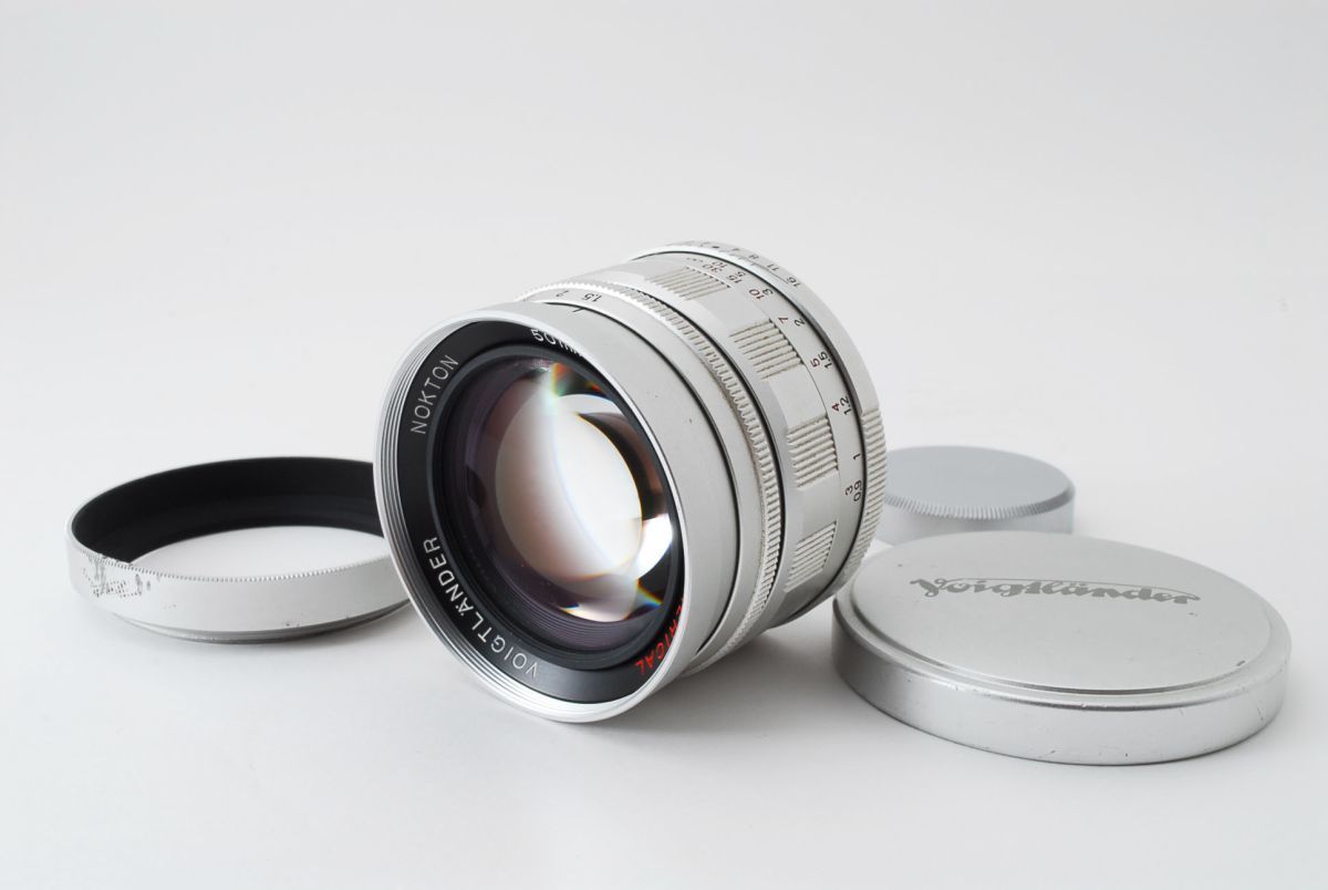 MF012156☆フォクトレンダー Voigtlander nokton 50mm F1.5 Lマウント
