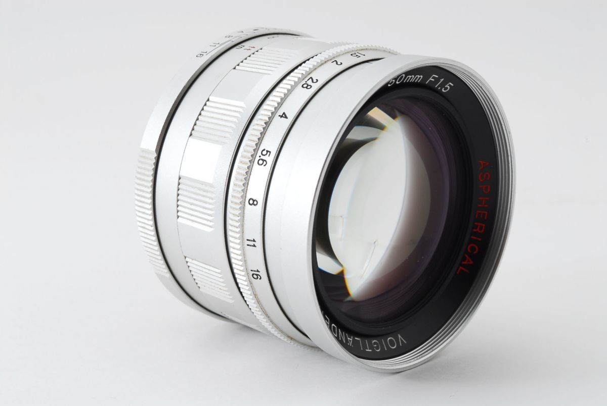 MF012156☆フォクトレンダー Voigtlander nokton 50mm F1.5 Lマウント