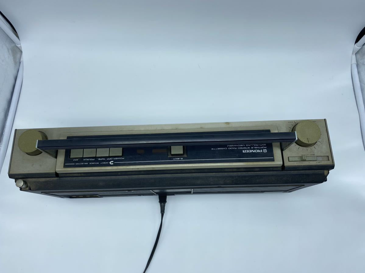 Pioneer パイオニア SK-650 通電確認 ラジカセ 管理番号1