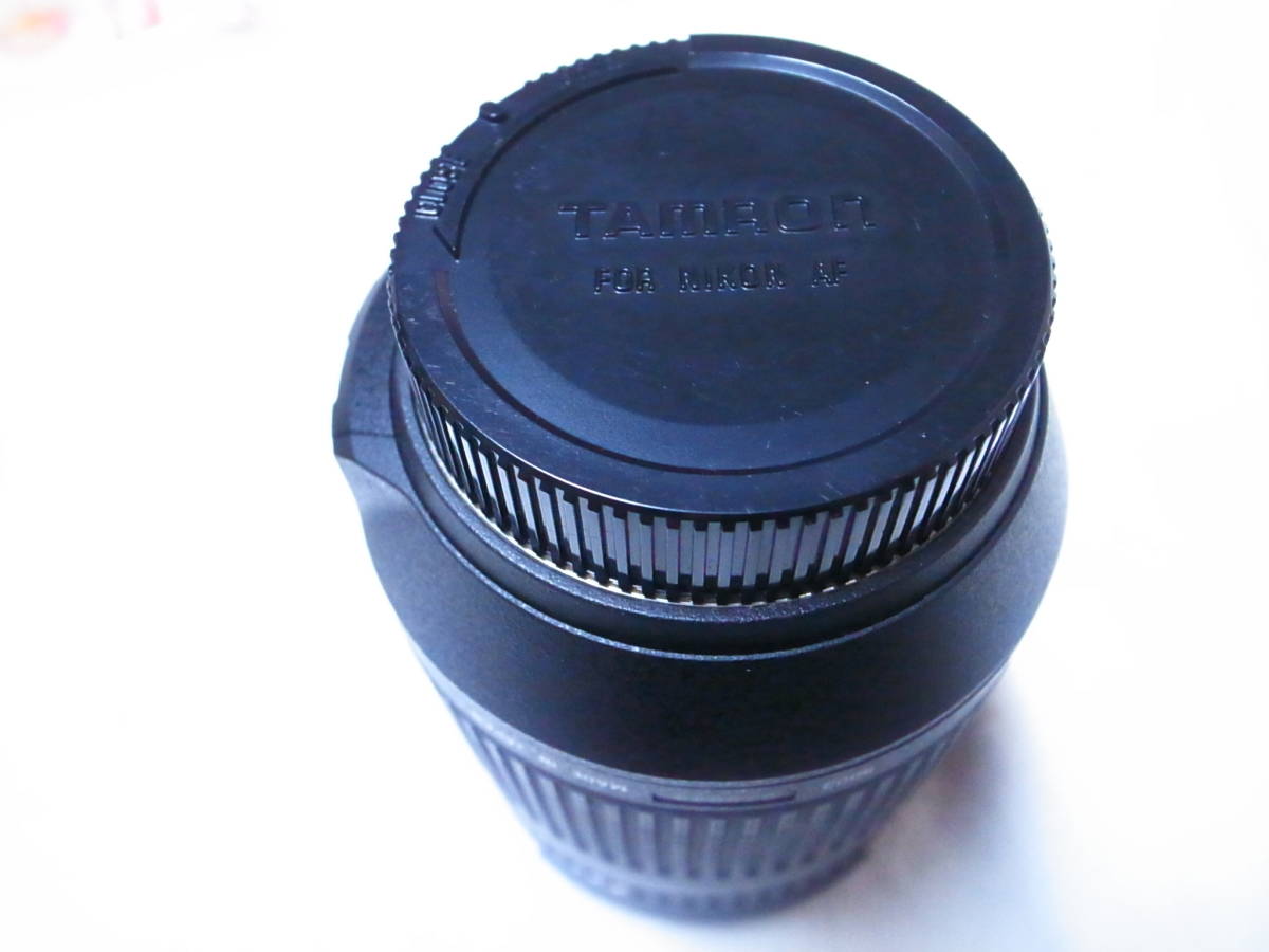 タムロン　tamron AF18-270mm F/3.5-6.3 Dill VC 　ニコン用　取説他有り　フード付き　レンズプロテクターおまけ タムロン TAMRON Di : F キャノンEF