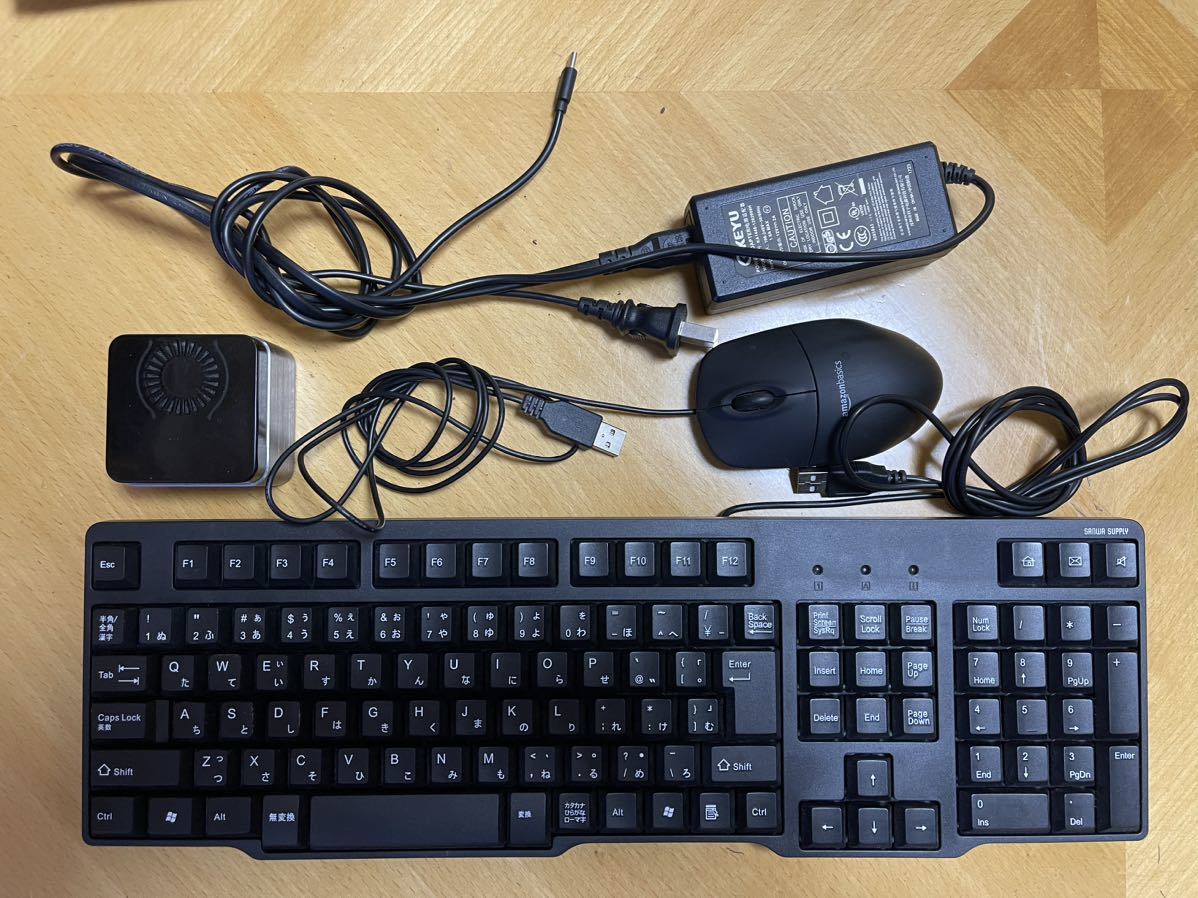 新規出店 ミニPC マウス&キーボード&USBハブ付き インテルCeleron