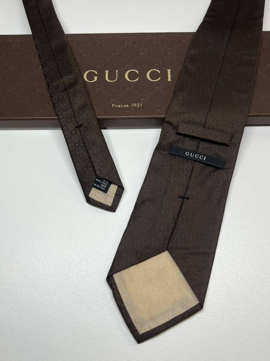 1円 スタート⑤ GUCCI 美品 ネクタイ グッチ イタリア製 卒業式 入学式