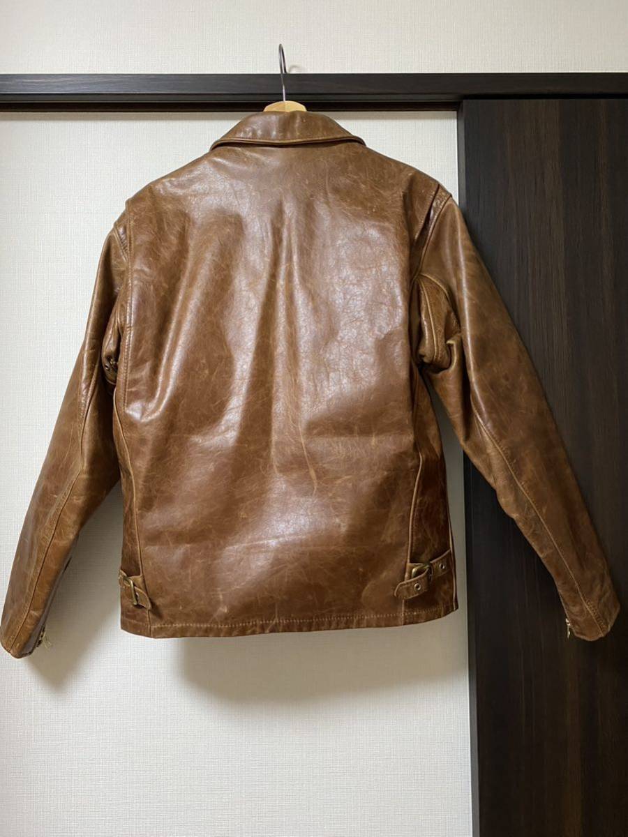 Schott ショット レザー ライダースジャケット シングル643 サイズ38
