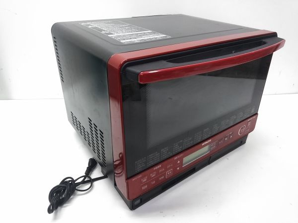 生活家電 【ジャンク品】HITACHI オーブンレンジ MRO-VS8 レッド 生活家電 【ジャンク品】HITACHI オーブンレンジ MRO-VS8 レッド