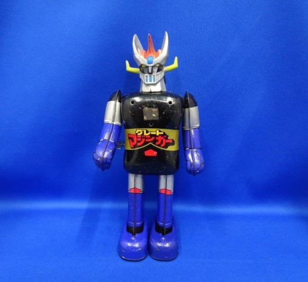 プA01948☆ポピー『グレートマジンガー』ブリキ ゼンマイ ロボット