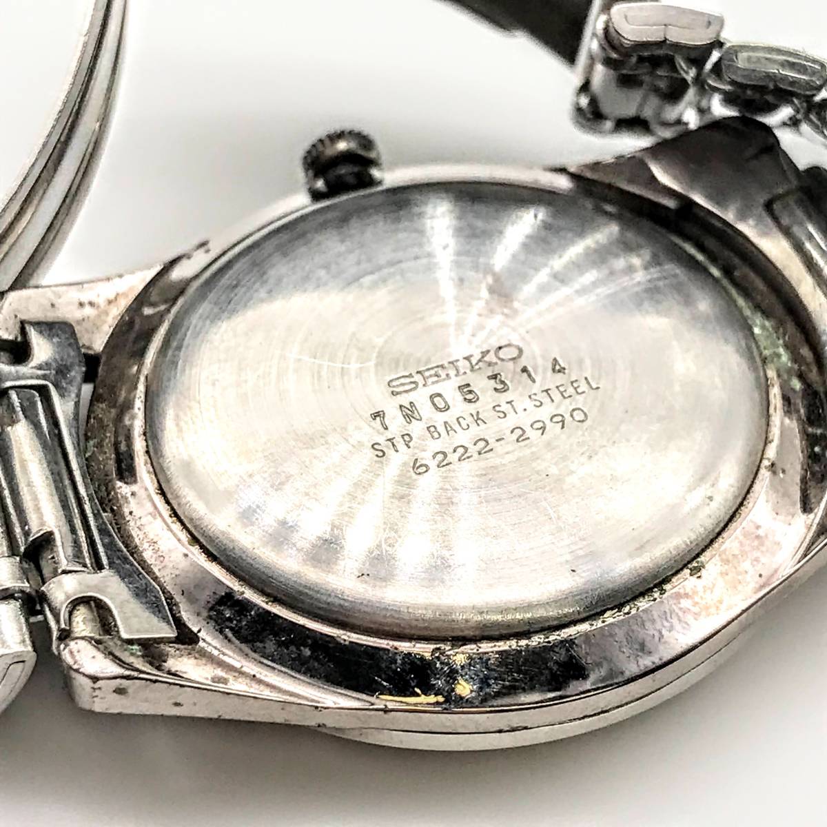 や[HY302] 1円スタート！ SEIKO セイコー 腕時計 DIASHOCK 6222-2990 