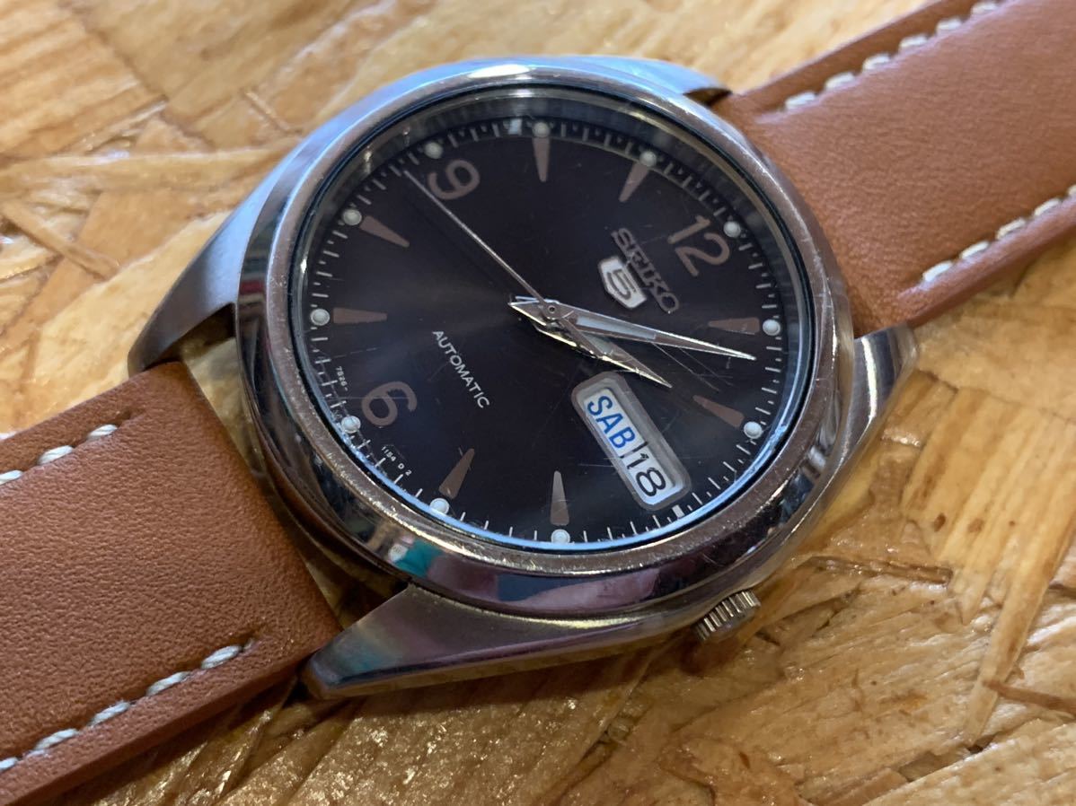 SEIKO セイコー 5 7S26-0060 デイデイト 自動巻き メンズ腕時計