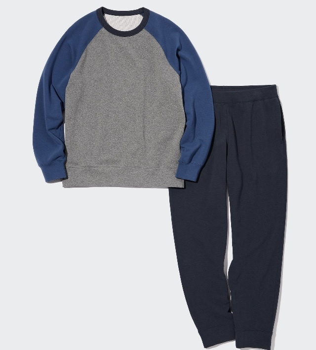 ★新品★ユニクロ ウルトラストレッチ ルームウェア XL ネイビー 送料込み XXLサイズ ユニクロ ルームウェア ウルトラストレッチセット