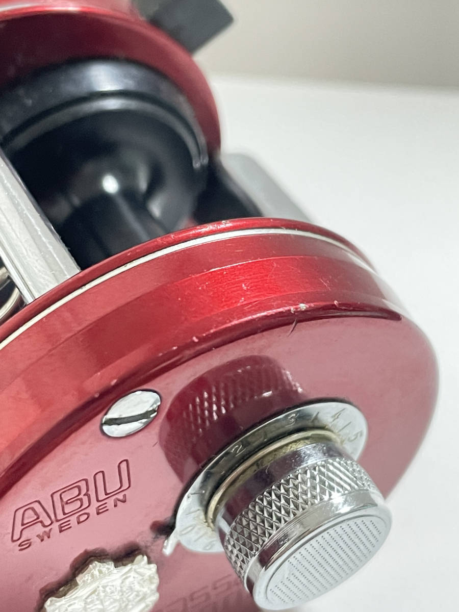 ABU GARCIA 2500C Ambassadeur color ABUSWEDEN レッド アブガルシア