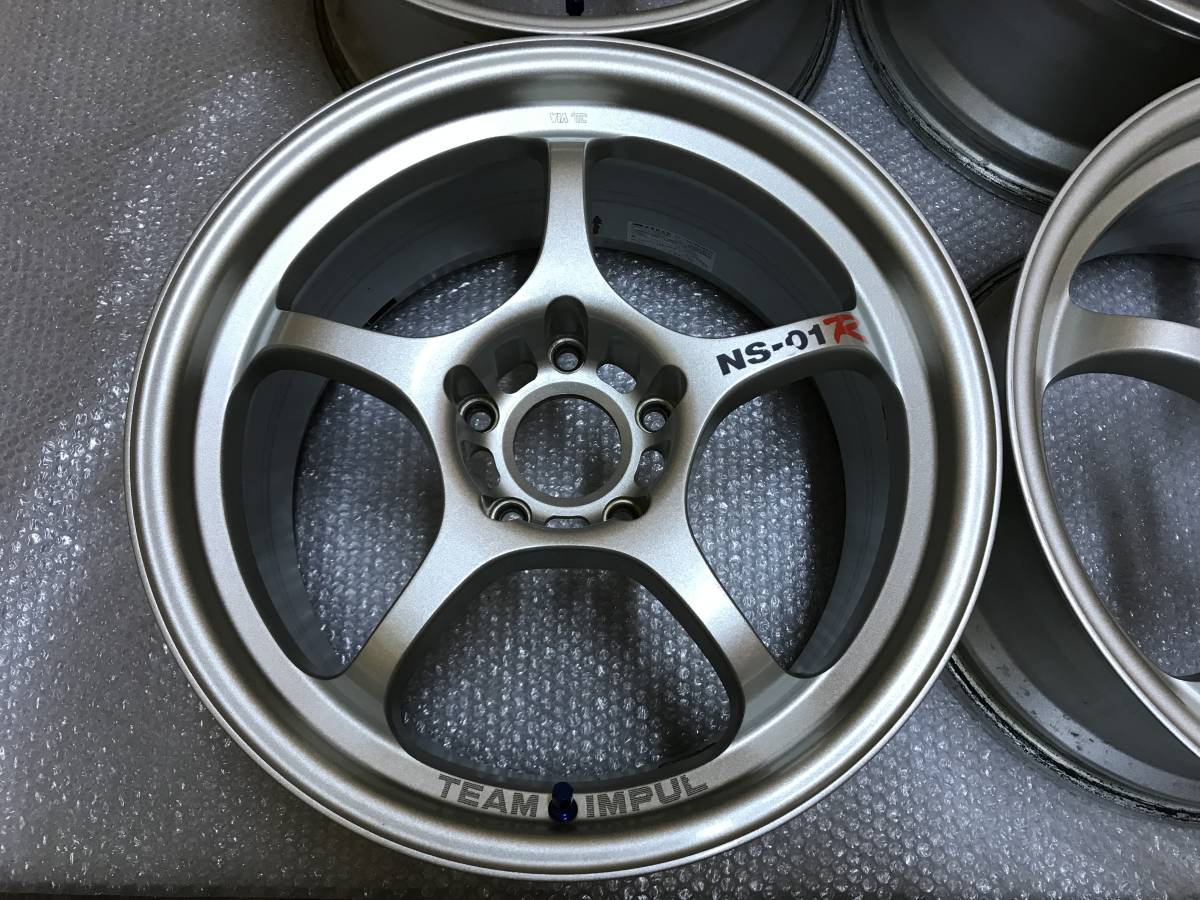 ☆極上品☆ TEAM IMPUL インパル NS-01R 17インチ 8.5J +38 アルミ 