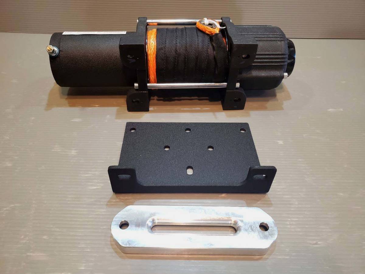 JCR 電動ウインチ 6000ポンド シンセロープ 12Ｖ ジムニー JA11 JA22 JB23 JB43 JB33 JB64 JB74 JCR 電動ウインチ シンセロープ JB43 JB74 JB33