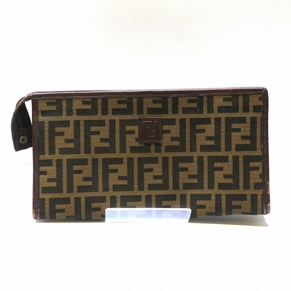 151991◇ FENDI フェンディ ズッカ柄 ハンドバッグ ミニトートバッグ