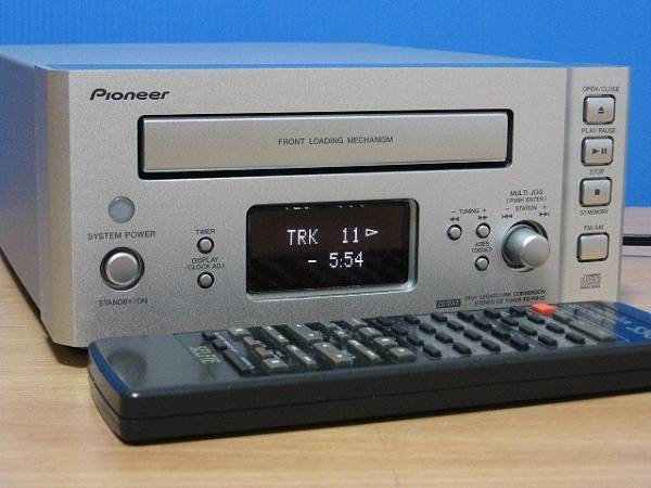 Pioneer☆良品 メンテ済 動作良好☆高音質 CDチューナー WIDE FM対応
