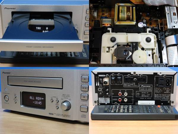 Pioneer☆良品 メンテ済 動作良好☆高音質 CDチューナー WIDE FM対応