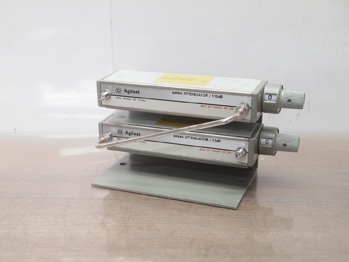  1R1216-9@1 ① Agilent アジレント アッテネーター 11dB/110dB 8494A/8496A 2台セット(電材、配電用品)｜売買されたオークション情報、yahooの商品情報をアーカイブ公開 - オークファン その他