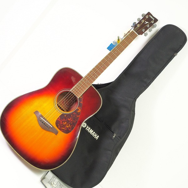 YAMAHA FG720S BS アコースティックギター ソフトケース付き 楽器/170 