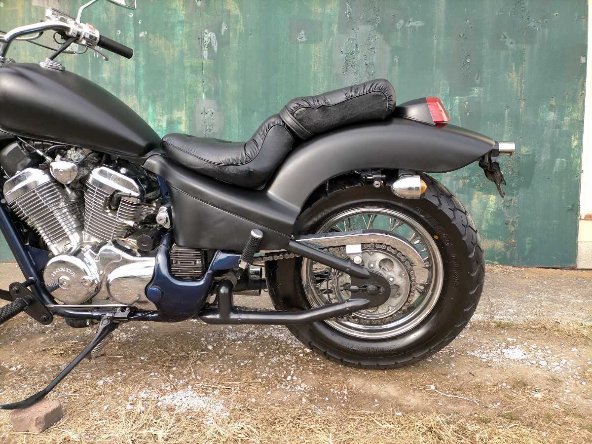 シャドー400 車検令4年6月 外マフラー