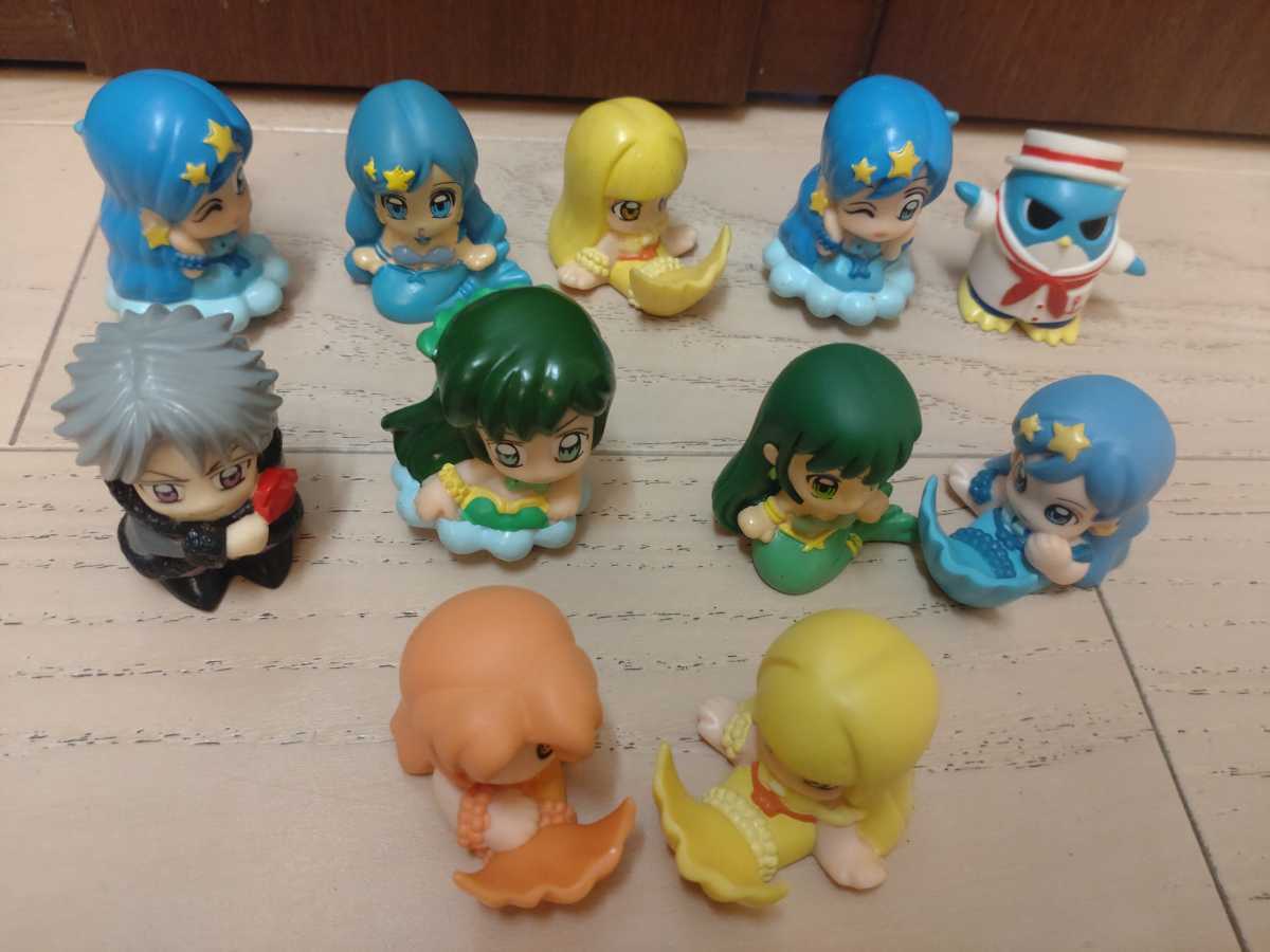 ぴちぴちピッチ マーメイドメロディ 指人形 セット ソフビ フィギュア
