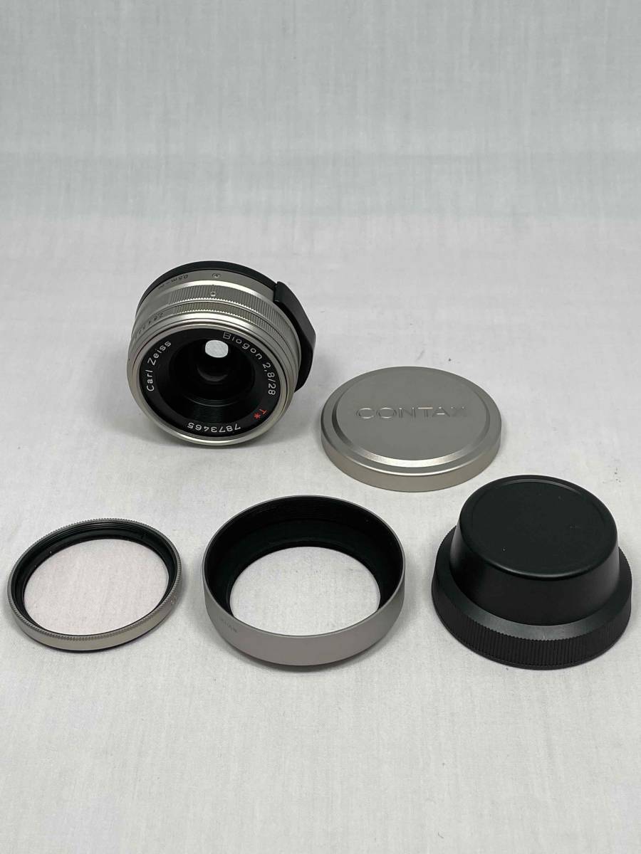 ◇極上美品◇ コンタックス CONTAX G Biogon 28mm F2.8 T* ◇#153