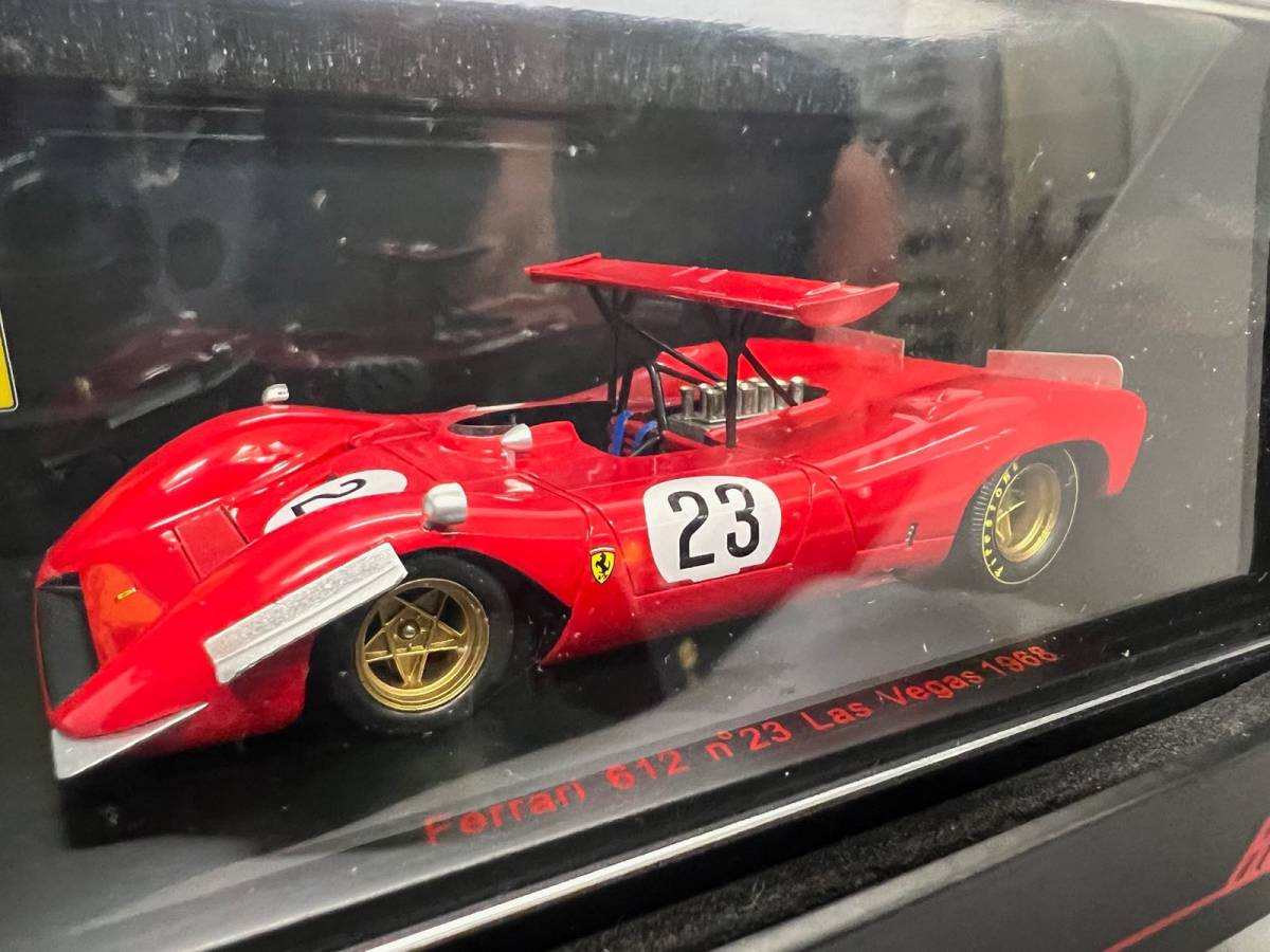 Ferrari 0 Red SPIDER n° YouTube 1/43 Red Line フェラーリ 612 P Can-Am