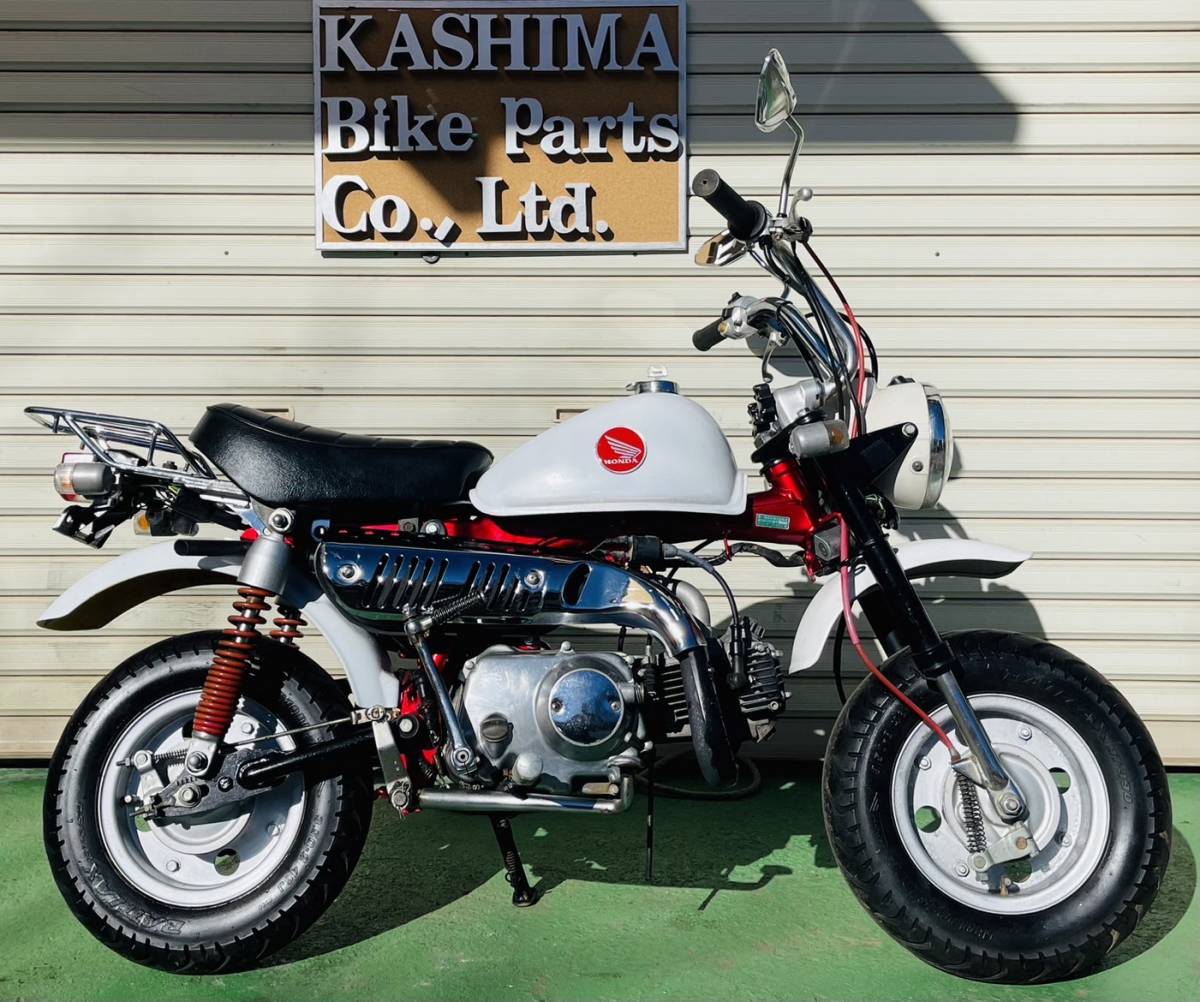 大得価，人気セール ホンダ モンキー Z50J 12V サイドスタンドONランプ付き ボアアップ 実動車両 鹿嶋市から(50cc以下)｜売買されたオークション情報、yahooの商品情報をアーカイブ公開 - オークファン 50cc以下