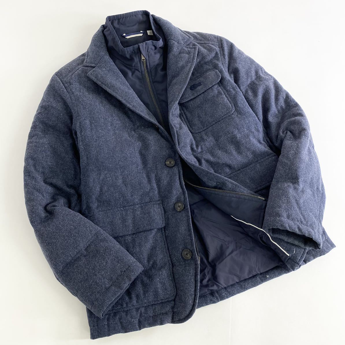 LACOSTE ラコステ ダウンジャケット 48/3 ブルー系 メンズ main image 1