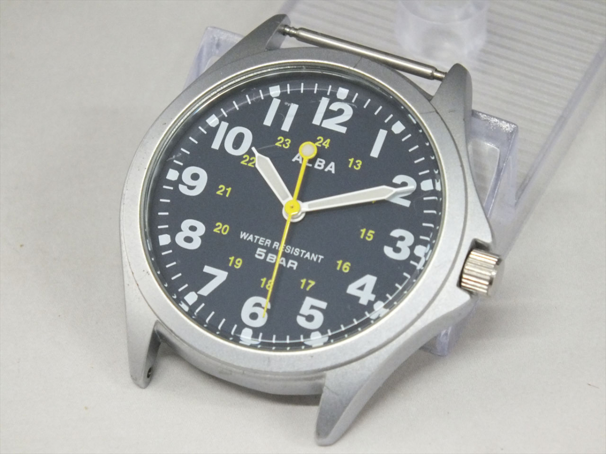 SEIKO/セイコーALBA/アルバ VJ21-KP20 メンズ腕時計(セイコー)｜売買 