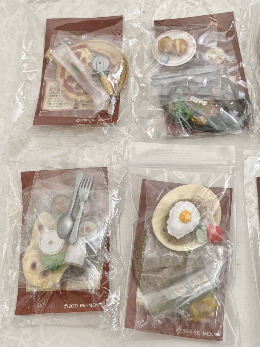 即決 ファミレス2 全10種類 リーメント ぷちサンプル 食玩 ミニチュア
