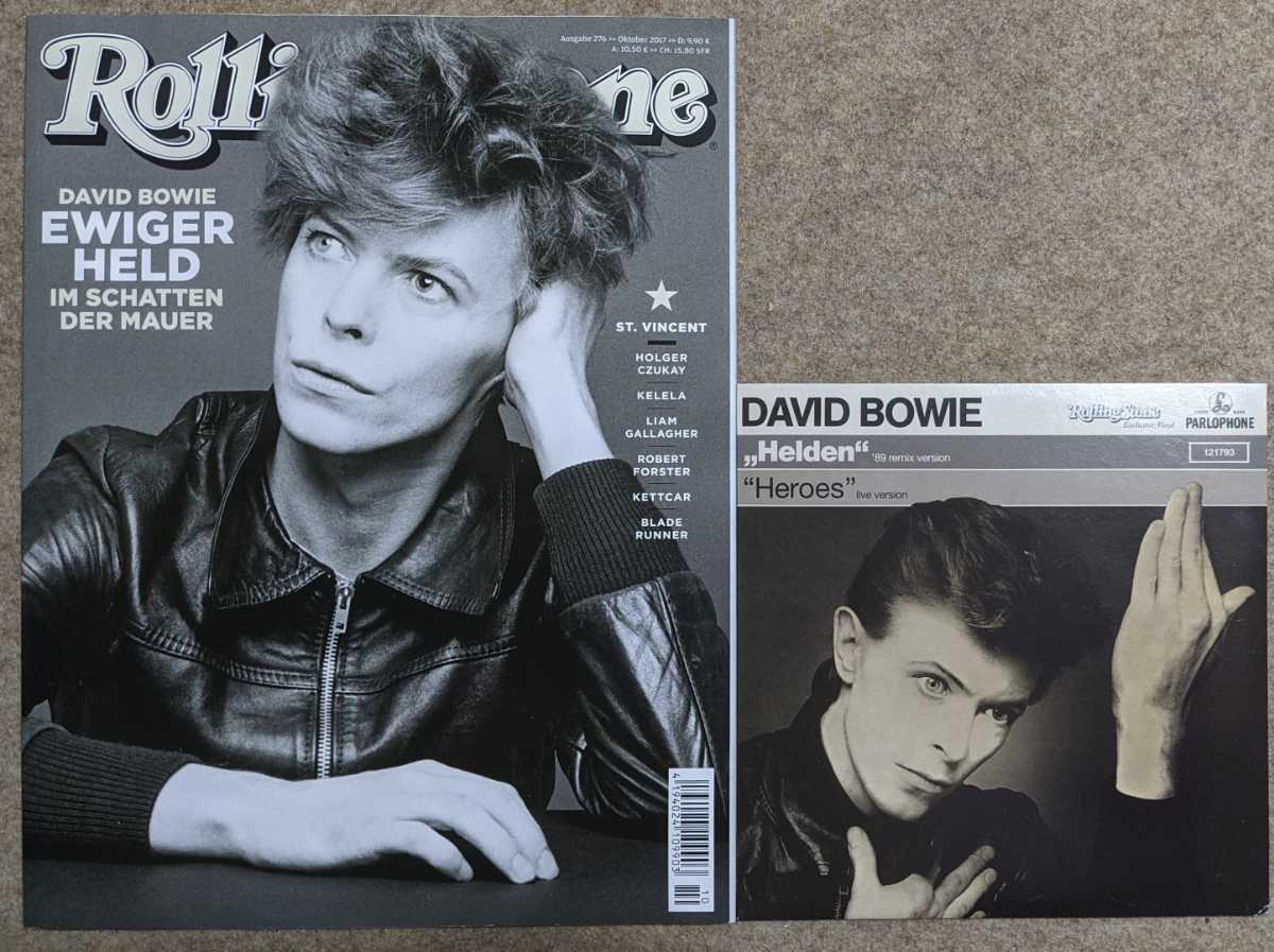David Bowie-Heldon/Heroes Live★独 Rolling Stones 独占 7”/新品
